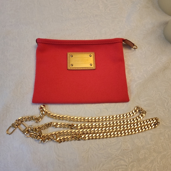 Louis Vuitton Canvas Pochette Platt Pouch bag - Picture 1 of 9